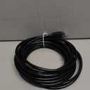 Cat 6 Ethernet Cable 20 ft, Indoor/Outdoor High Speed 10Gbps Internet Cable, Black RJ45 LAN Patch Cables, Ethernet Cord Suitable for Games, Computers, Televisions, Routers, Printers