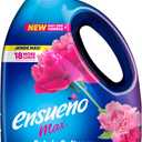 Ensueo Max Liquid Fabric Softener - Spring Fresh Scent - 125 fl oz - Color-Safe Fabric Softener Liquid - Softens 123 Loads - Reduces Wrinkles & Static