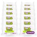 Saline Nose Wipes by Boogie, for Baby & Kids, Face, Hand & Body, FSA/HSA Eligible, Made with Vitamin E, Aloe, and Natural Saline, Unscented, 30 Count (Pack of 12)