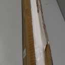 LazBlinds No Tools No Drill TDBU Cordless Roman Shades for Window, Thermal Insulated UV Blocking, 100% Blackout Fabric Blinds for Bedroom & Living Room, 25" W x 64" H, Blackout - White