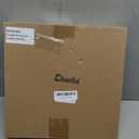 Chunful Black Acrylic Display Box Riser Trophy Base Acrylic Pedestal Stand Block Versatile Trophy Diorama Base and Storage for Photography Props Home Office Decor Showing(12" L X 12" W X 2" H)