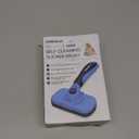 Swihauk Self Cleaning Slicker Brush - Skin Friendly Deshedding Grooming Tool for Dogs & Cats, Suitable for Shedding & Haired Pets, with Pet Supplies Accessories, Blue