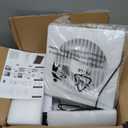 Solar Exhaust Fan with 24000mAh Battery, 25W 9.8" Solar Powered Fan for Day/Night Use, 3200 RPM High-Speed Low Noise Waterproof Ventilation Fan for Chicken Coops, Greenhouses, Garages & Sheds
