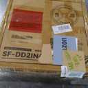 Fitvids Deep Dish 2-Inch Olympic Cast Iron Weight Plates with E-Coating (Black)