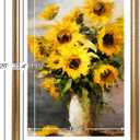 JCJMY 16x24 Vintage Picture Frame for Poster Photo Picture and 40x60 cm Canvas with 14x20 Mat, Elegant Retro 16 by 24 Photo Frame with Shatter-Resistant Plexiglass for Wall,Gold, 1 Pack