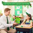 2 x 4E's Novelty St. Patrick's Day Shamrock Candy Bulk 2LB - 170 Pcs, Refreshing Artificial Peppermint Flavored Green Shamrock Jelly, St Patty's Day Gummies, Pot of Gold Filler, Party Favors Snacks, Saint Patricks Day Treats (EXP 04/06/27)