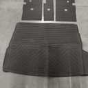 Mixsuper Cargo Liner for B-M W X3 2025 2026, Cargo Mat Backrest Mat for X3, All Weather Trunk Mat Backrest Mat TPE Back Seat Cover Protector for X3 Accessories