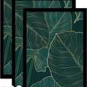 Black Picture Frame Set of 3, 16x24 Picture Frame for Photo Poster Canvas Certificate Document Display Horizontally or Vertically High Transparent Wall Gallery(Size 16 x 24 inches)
