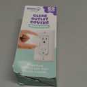 Clear Outlet Covers (50 Pack) Value Pack  Baby Safety Outlet Plug Covers  Durable & Steady  Child Proof Your Outlets Easily (Transparent)