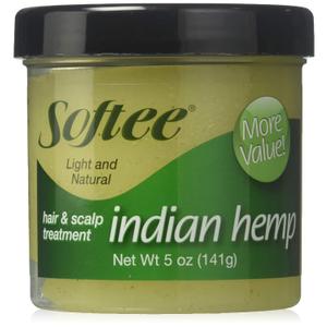 Softee Hair & Scalp Treatment, Indian Hemp, 5 Ounce