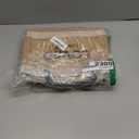 Faithworks Bible Covers for Women - Mini Market Tote Style Jute Cover with Zippered Closure Leather Handles (Loved)