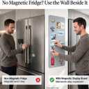 Travel Magnetic Display Board : Non-Magnetic Fridge Wall Solution
