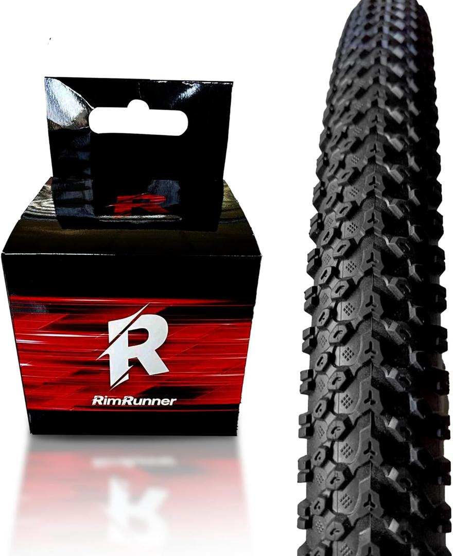 Mountain Bike Tire - Black - Single Tire - 26'' Bike Tire - Bicycle Tire - Rubber - High-Performance