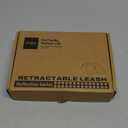 Fida Retractable Dog Leash, Reflective 16ft Heavy Duty Pet Walking Leash for Medium/Large Dog up to 110 lbs, Tangle Free. OneHand Brake (Large, Neon Yellow)