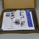 Windows Screen and Screen Door Repair Kit, 48"x118" Charcoal Fiberglass Mesh with Rolling Tool/Hook/Ruler/Cutter/Spline - Window Screen & Sliding Screen Door Replacement for Windows, TOOLTRIZ