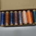 0.8 mm Leather Sewing Thread, 16 Colors 32 Yards Waxed Thread, Round Waxed Thread, Wax String for Bracelet Making, Sewing Stitching, Bookbinding, Braiding