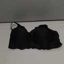 Bras for Women No Underwire - Wireless Seamless Bralettes with Support Padded Full Coverage Comfortable Tshirt Bra Black L