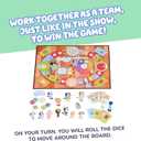 Bluey Scavenger Hunt Board Game, Cooperative Play with 4 Exclusive Mini-Figures, Indoor Games for Kids Ages 5+, Fun Toy Token Collecting Game