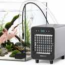 Mini Aquarium Chiller Semiconductor Cooler & Heater
3-in-1 Quiet Thermostat Cooling Heating auto System,5-Speed ,Fits 10 gal for Axolotls,Coral Reefs,Plants Freshwater seawater