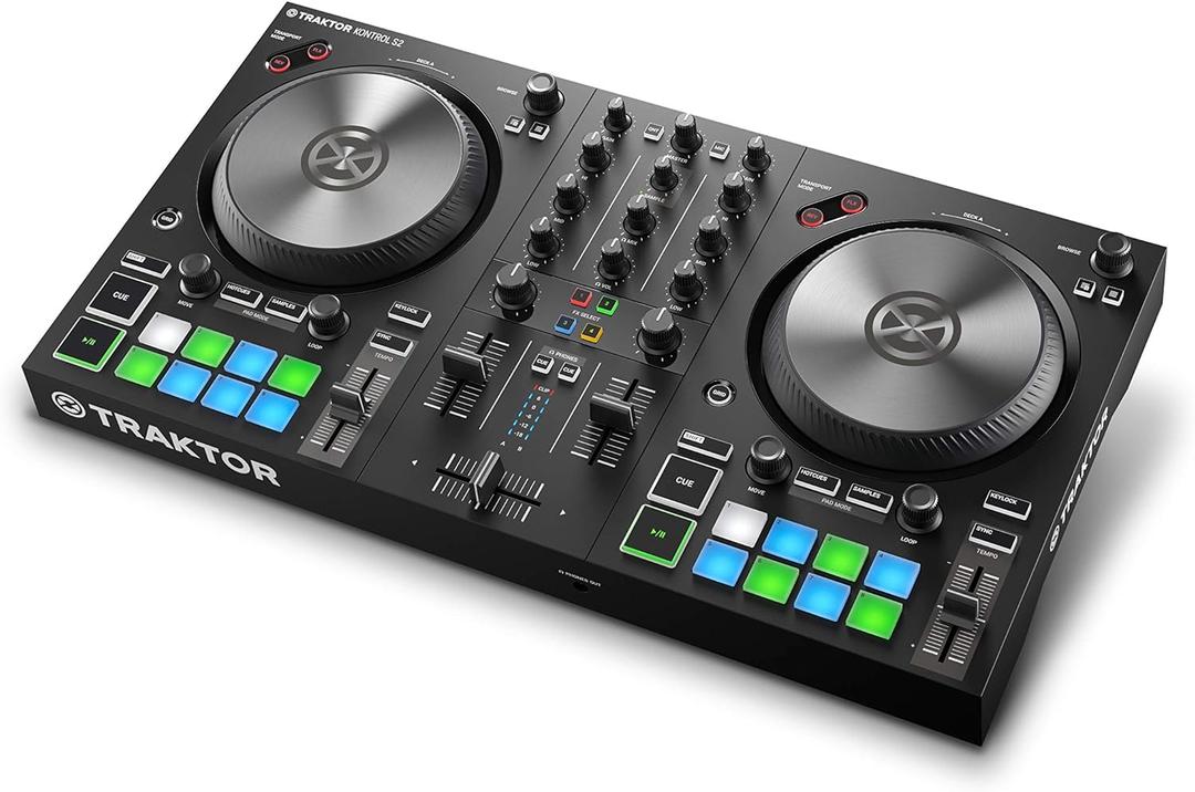 Pioneer DJ DDJ-FLX4 2-Channel DJ Controller, 16 Pads, Graphite