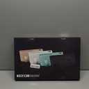 SABLUTE Wireless Keyboard and Mouse, Wrist Rest, Phone Holder, Batteries Included, 2.4G Lag-Free Ergonomic Keyboards Mouse Combo, Silent Cordless Set for Computer, Laptop, Mac, Windows (No Backlit) (Champagne Pink)