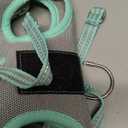 Dog Grooming Hammock Harness, Small Dog Groming Sling, Gray Dog Hanging Harness for Nail Trimming,Dog Nail Clipping Hanger Restraint Holder (S (30 LB Max) Silver Grey 6-13in)