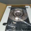 Single Burner Propane Stove 15000 BTU, Portable Gas Propane Stove 1 Burner, Camping Stove Propane with LPG Adapter Hose for Indoor and Outdoor Kitchen Cooking