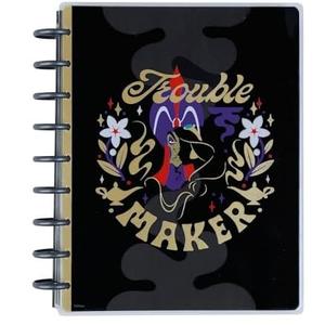 Happy Planner Disney Disc-Bound 12-Month Planner, Jan.–Dec. 2025 Daily, Weekly, and Monthly Planner, Classic Size, Vertical Layout, Disney’s Good vs Evil, 12 Dividers, 7" x 9.25"