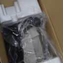 Waffle Maker, 7 Round Classic Belgian Waffle Iron, Adjustable Browning Control, Easy-Clean Nonstick Plates & Cool Touch Handle, Space Saving Storage, Stainless Steel (Black)