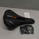 Wittkop Bike Seat, Waterproof Bicycle Saddle for Comfort, Mountain & Road Biking, Wide Bike Seats for Men & Women, BMX, MTB, Bike Seat Comfort, Waterproof Bike Saddle with Innovative 5-Zone-Concept