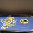 YouTheFan NCAA 2 x 3 Wood Cornhole Game with Logo Bags (South Dakota State Jackrabbits)