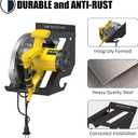 UNITEDPOWER Circular Saw Holder, Wall Mount Storage Rack Organizer for Workshop, Shed, Garage, Home, Fit Most of Circular Saw