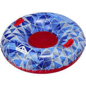 Franklin Sports Inflatable Snow Tubes + Sleds for Kids + Adults - Arctic Trails Single + Double Snow Inner Tubes + Sleds - Heavy Duty Inflatable PVC Sleds - Fun Winter Kids Toy for Snow Days