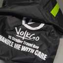 V VOLKGO Super Extra Large Stroller Bag for Airplane with Padded Backpack Shoulder Straps, Double Stroller Cover for Air Travel, Jogger & Carrier - Fits All, Gate Check Bag, Waterproof Travel Cover. (Black)