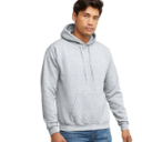 Hanes EcoSmart Hoodie, Midweight Fleece, Pullover Hooded Sweatshirt for Men, LG