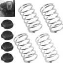 Karbay 4 Pack V494000840 & V450001880 Spring and Spring Cap Compatible with Echo Speed Feed 400 450 375 GT-225 GT-230 SRM-225 SRM-225i Trimmer