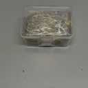 Hotop 60 Pieces 1.26 Inch Metal Drapery Curtain Rings Curtain Hanging Rings and 60 Pieces Metal Drapery Pin Hooks for Drapes Window Door Shower (Gold)