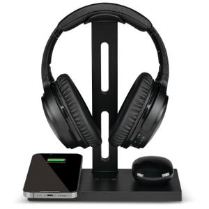 ILive Deskmate 5-in-1 Headphone Stand & Wireless Charger IAQST303B