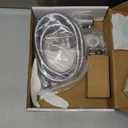 ROVOGO Shower Panel Tower with Rainfall Waterfall Shower Head, 5 Body Jets and 3-Function Handheld, High Pressure Rain Massage System, Wall-Mount Shower Column, 304 Stainless Steel Brushed