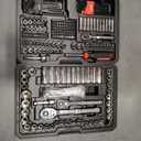 CRAFTSMAN Mechanics Tool Set, 256-Piece Hand Tool and Socket Set with 72-tooth Low Profile Ratchet and 2-Drawer Tool Box (CMMT45256)