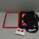Case for iPad (A16) 11th Generation 11 Inch (2025),iPad 10th Generation 10.9 Inch (2022) Kids Friendly i Pad Case 10th Gen with Screen Protector,Shockproof Cover for i Pad 11/10 Gen,Black Red