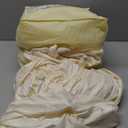 30x10ft Wrinkle Free Ivory Backdrop Curtain for Parties Soft Fabric Drapes Wedding Ivory Curtain Backdrop for Birthday Party Decorations Background for Photography 5x10ft,6 Panels