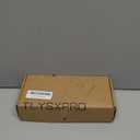 Electric Salt and Pepper Grinder Set, USB Rechargeable, Automatic Salt and Pepper Mill Grinder with Adjustable Coarseness, Electric Salt Shakers, LED Light, Refillable (2 Packs, White)