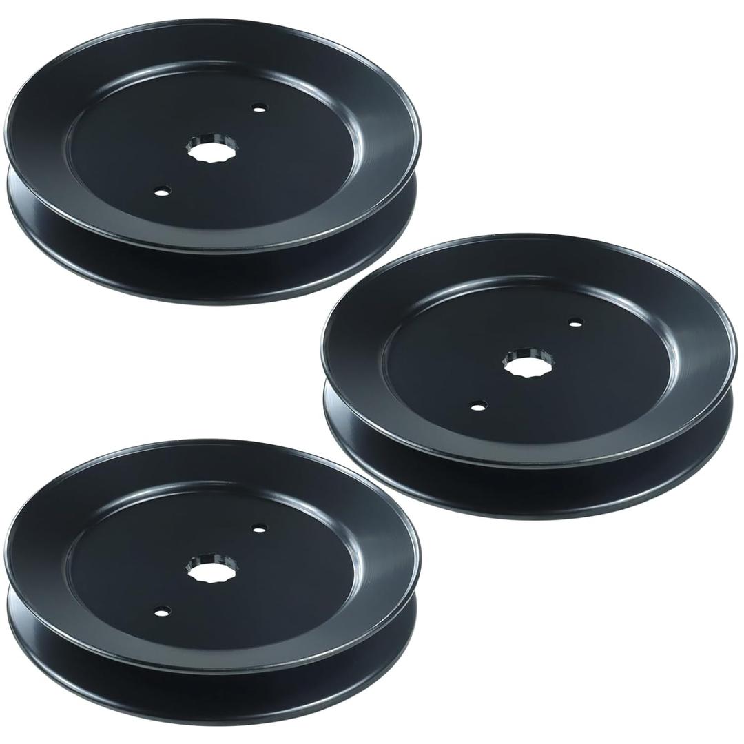 3 Pack 153535 Spindle Pulley Replaces 153535 Pulley Mandrel Craftsman, Craftsman Mandrel Pulley 153535, Husqvarna 532153535, 177865 Pulley 532173436, CP153535 Pulley 173436 129861 539112171