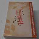 Woration High-Grade Fake Pumpkins Sets Artificial Milk White Pumpkin Decoration for Fall Harvest Halloween Thanksgiving Party Decorating - 6 pcs