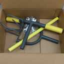Jardineer Hand Tiller for Gardening, Manual Twist Tiller Cultivator, Heavy Duty Garden Claw, Soil Loosener & Lawn Aerator for Soil Mixing, Garden, Flower Box and Raised Bed