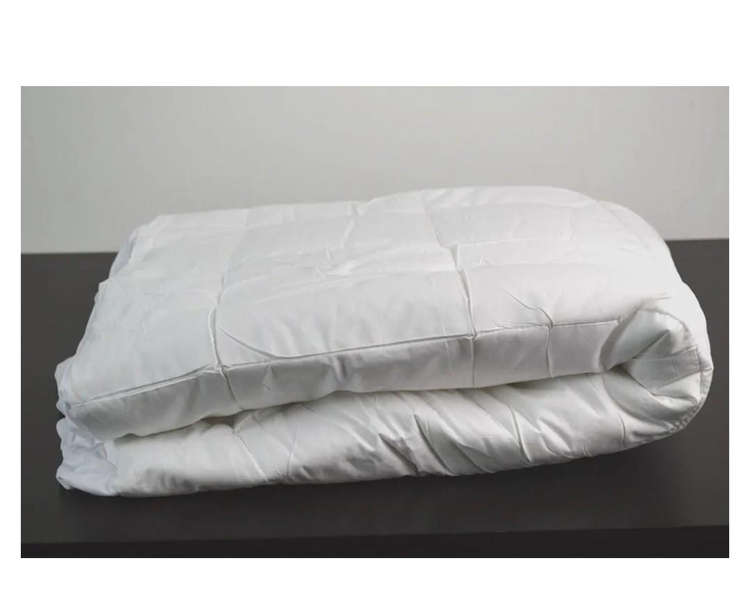 100% Hypoallergenic Down Alternative Mattress Topper Sateen Cotton Shell 100% Hypoallergenic Down Alternative Mattress Topper Sateen Cotton Shell