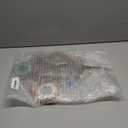 Moxweyeni Tricolor Flower Wall Decor Vintage Metal Wall Art Decor Rustic Hanging Flowers Decorative Metal Floral Art for Home Living Room Bathroom Indoor Outdoor, 15 x 9.1 Inch(2 Pieces)