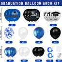 Graduation Decorations Class of 2026 - Blue Graduation Decorations - Balloons Boxes with Letters 2026 GRAD So Proud of You, Congrats Grad Party Decorations for Any Grades