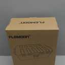 Flemoon Large Outdoor Electrical Box (12.5 x 8.5 x 5 inch), IP54 Waterproof Extension Cord Cover Weatherproof, Protect Outlet, Plug, Socket, Timer, Power Strip, Holiday Light Decoration, Black